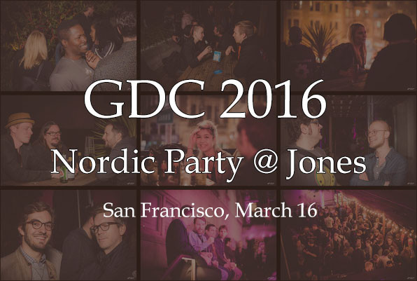 Nordic Game Party @Jones - GDC 2106
